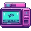 Стикер 10 Neuroretrowave