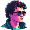 Стикер 37 Neuroretrowave