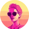 Стикер 22 Neuroretrowave