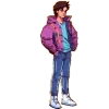 Стикер 38 Neuroretrowave