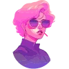 Стикер 25 Neuroretrowave