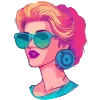 Стикер 24 Neuroretrowave