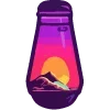 Стикер 13 Neuroretrowave