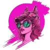 Стикер 28 Neuroretrowave
