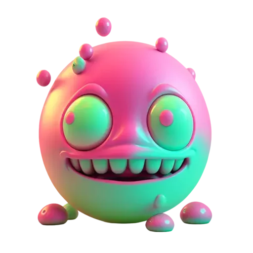 🌝 Стикер «ACID NEUROSTICKERS» для Telegram