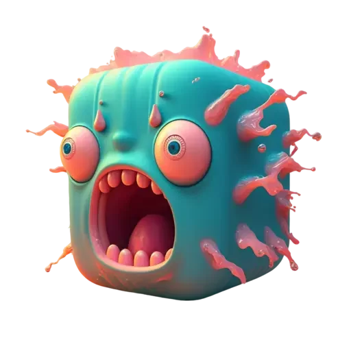 😮 Стикер «ACID NEUROSTICKERS» для Telegram