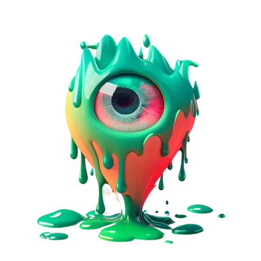 👀 Стикер «ACID NEUROSTICKERS» для Telegram