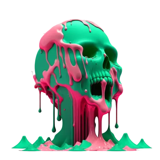 💀 Стикер «ACID NEUROSTICKERS» для Telegram