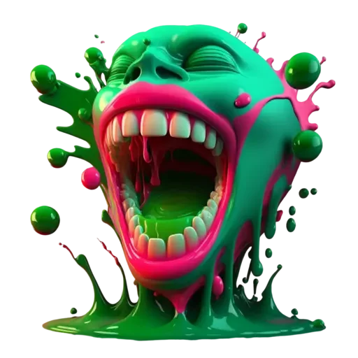 🤣 Стикер «ACID NEUROSTICKERS» для Telegram