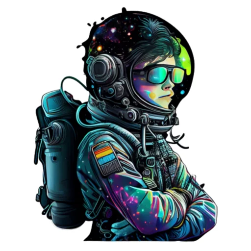 😎 Стикер «КосмоСтикеры» для Telegram