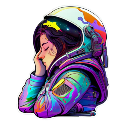 🤦‍♀️ Стикер «КосмоСтикеры» для Telegram