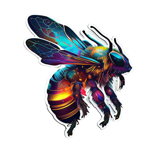 🐝 Стикер «КосмоСтикеры» для Telegram