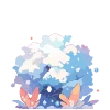 🌳 Эмодзи «Сказочный лес» для Telegram
