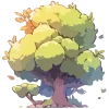🌳 Эмодзи «Сказочный лес» для Telegram