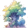 🌳 Эмодзи «Сказочный лес» для Telegram