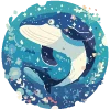 🐋 Эмодзи «Нейро киты» для Telegram