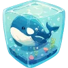 🐋 Эмодзи «Нейро киты» для Telegram