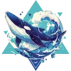 🐋 Эмодзи «Нейро киты» для Telegram