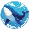 🐋 Эмодзи «Нейро киты» для Telegram