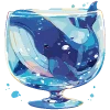 🐋 Эмодзи «Нейро киты» для Telegram