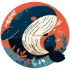 🐋 Эмодзи «Нейро киты» для Telegram