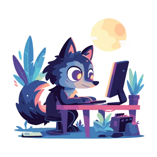 🐺 Эмодзи «Волчата» для Telegram