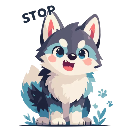 🐺 Эмодзи «Волчата» для Telegram