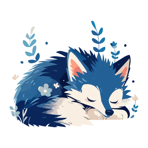 💤 Эмодзи «Волчата» для Telegram