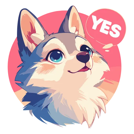 🐺 Эмодзи «Волчата» для Telegram