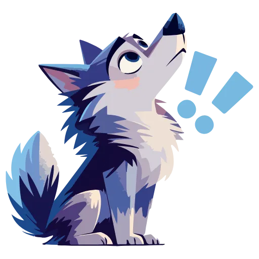 🐺 Эмодзи «Волчата» для Telegram