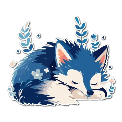 💤 Стикер «Волчата» для Telegram