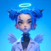 Стикер 27 zombie angel