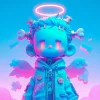 Стикер 8 zombie angel
