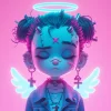 Стикер 28 zombie angel