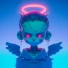 Стикер 23 zombie angel