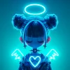 Стикер 36 zombie angel