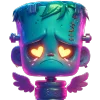 Стикер 61 zombie angel