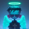 Стикер 57 zombie angel