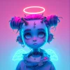 Стикер 20 zombie angel