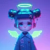 Стикер 35 zombie angel