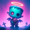 Стикер 41 zombie angel