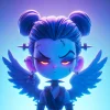 Стикер 34 zombie angel