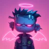 Стикер 53 zombie angel