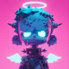 Стикер 10 zombie angel