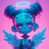 Стикер 30 zombie angel