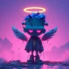 Стикер 51 zombie angel