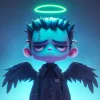 Стикер 52 zombie angel