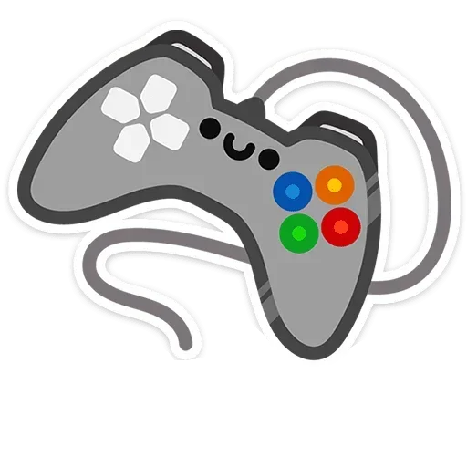 🎮 Стикер «Не в духе без надписей» для Telegram