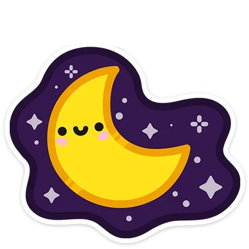 😴 Стикер «Не в духе без надписей» для Telegram