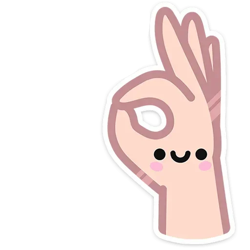 👌 Стикер «Не в духе без надписей» для Telegram